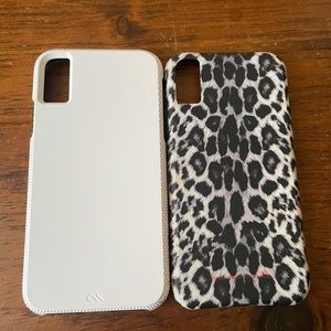 Case-mate set of 2 iPhone X/XS cases